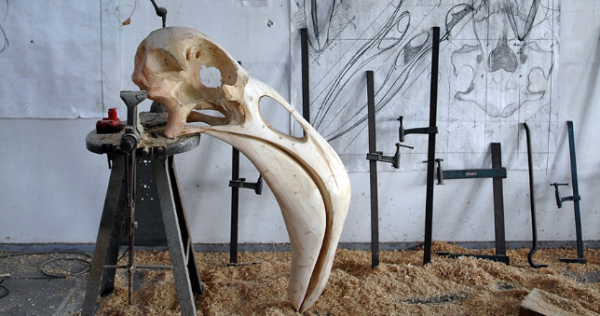 Le magicien d’Os, une exposition de Quentin Garel