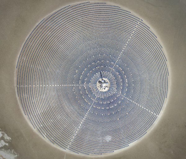 Installation « Solar Reserve » de John Gerrard, LACMA, Los Angeles